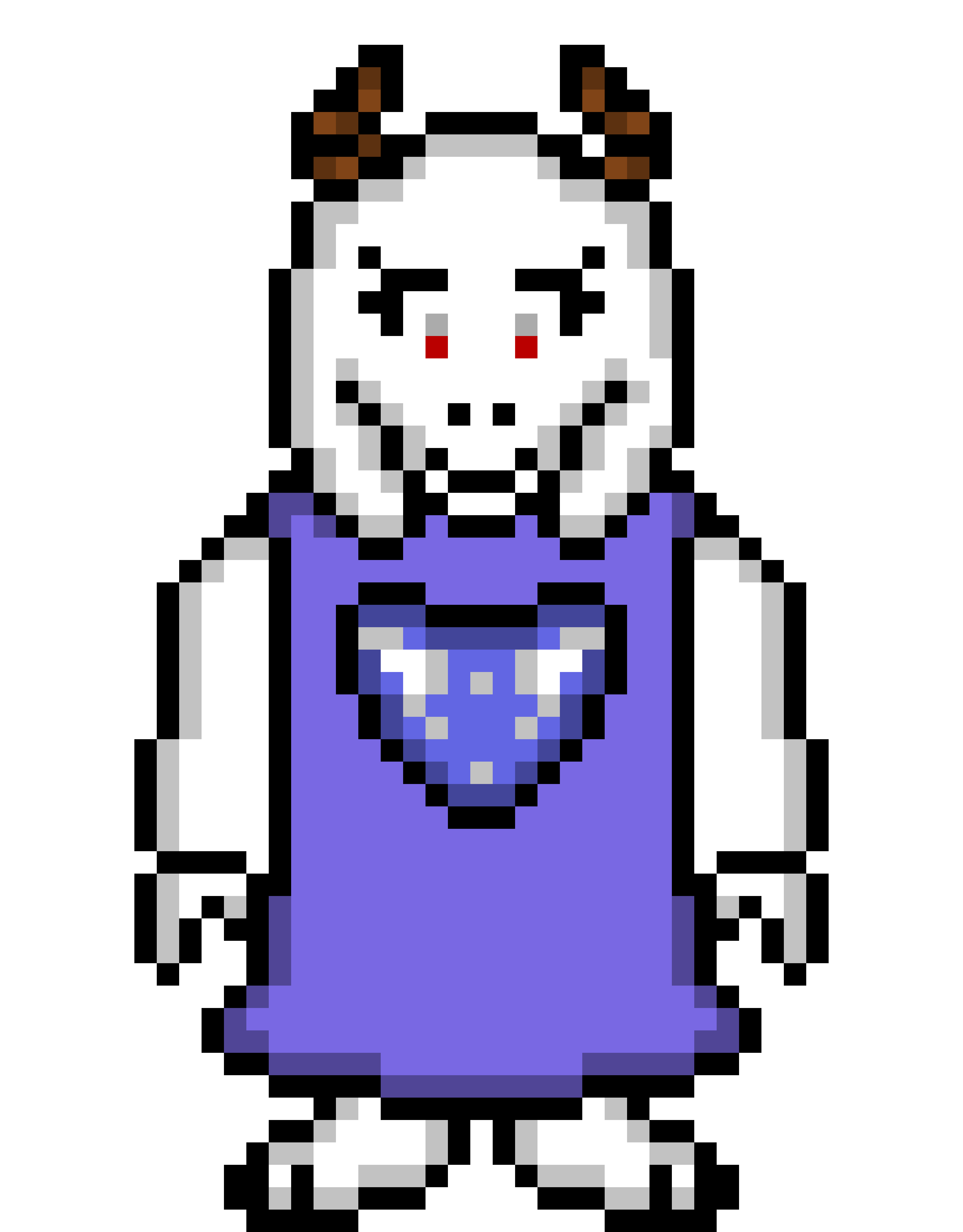 Undertale Toriel sprite (better)