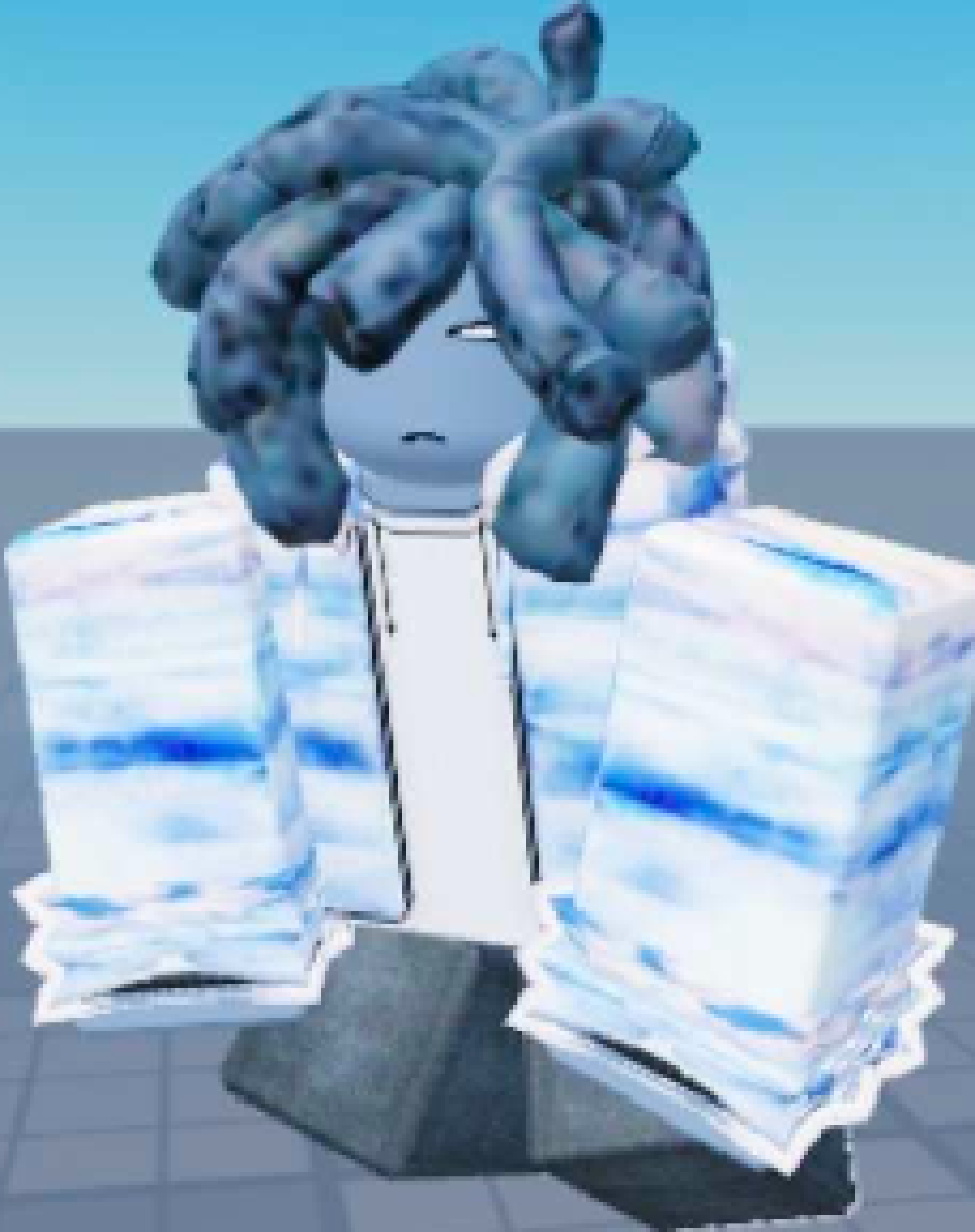 [006d2b] so uh. this is my oc. his name is Dusk. he's a ghost. uh. yeah