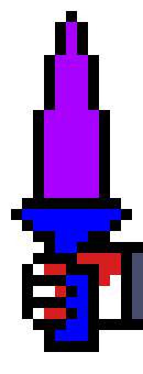 [d6b045] TerrorKiller's Knife is Blue but the blade is purple