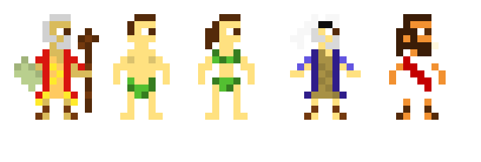 [e7e77f] Starter Bible Sprites