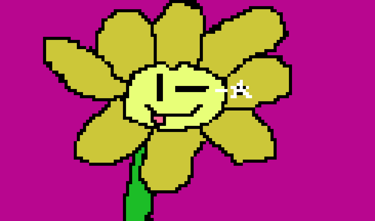 [9664c4] Flowey winks