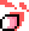 [95be89] [[All I can picture, for some reason is Terrie, with these markings, around his eyes...]]