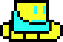 [bcb7cc] TAgeometrydashcubebattlespriteshipidle