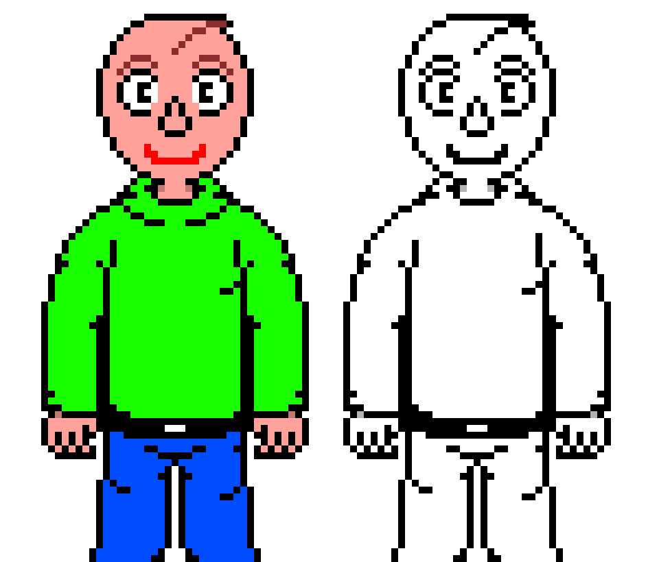 Baldi (Undertale Sprite)