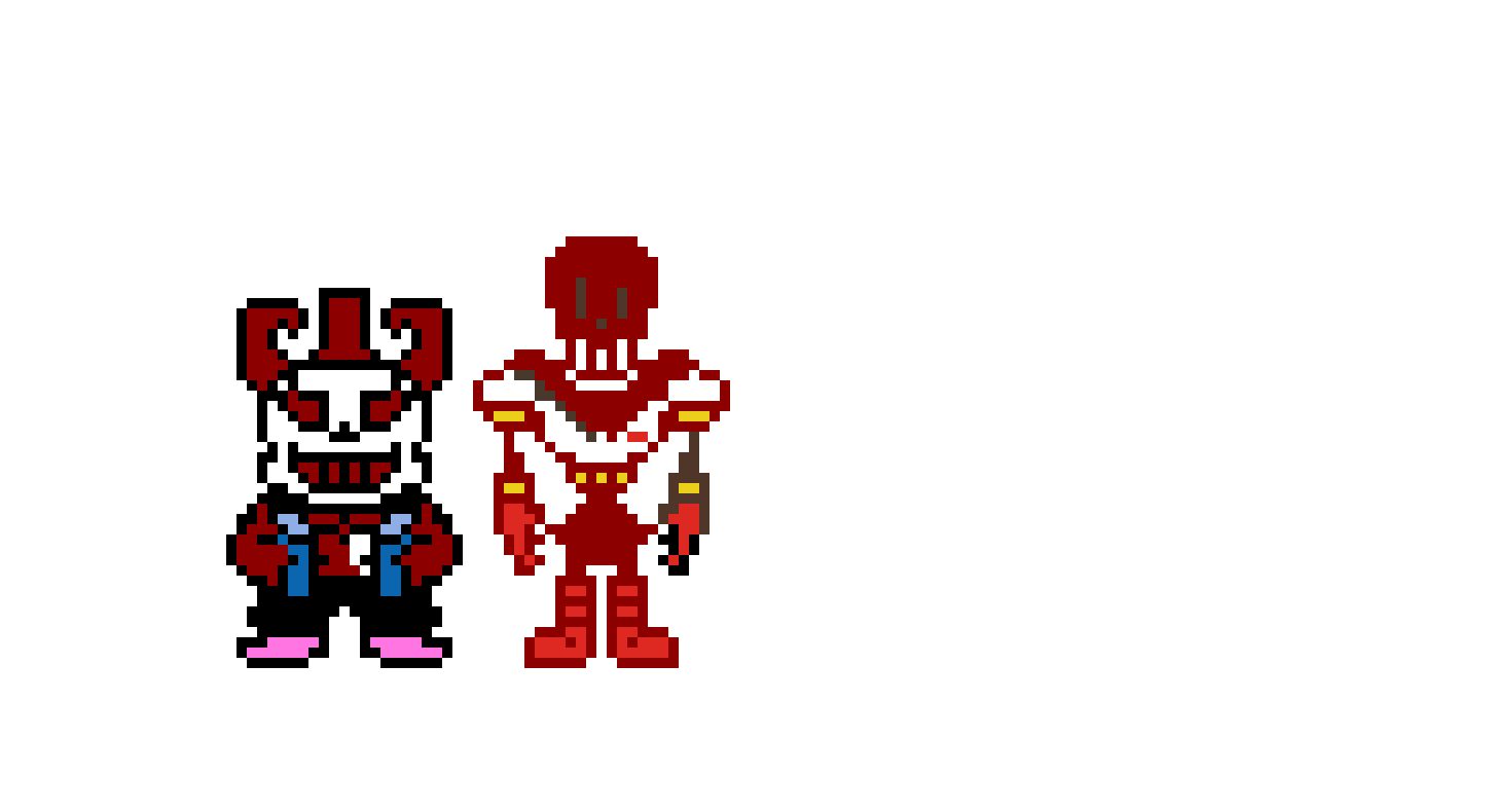 [9664c4] sans and papryus