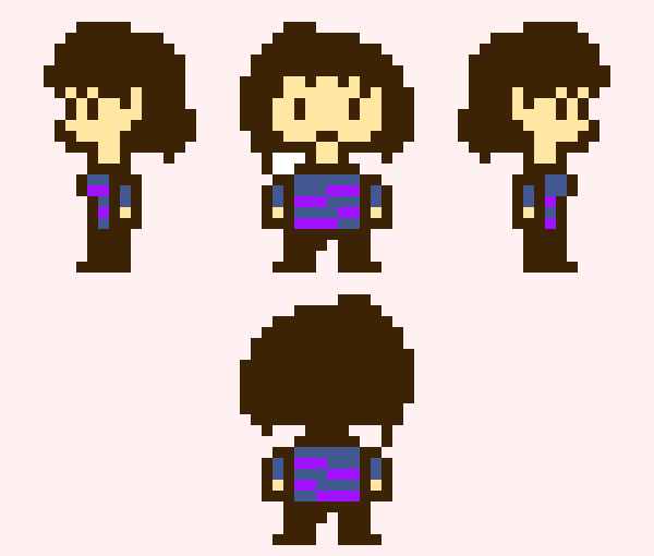 [9664c4] ACERTALE - The Human (Idle spritesheet)