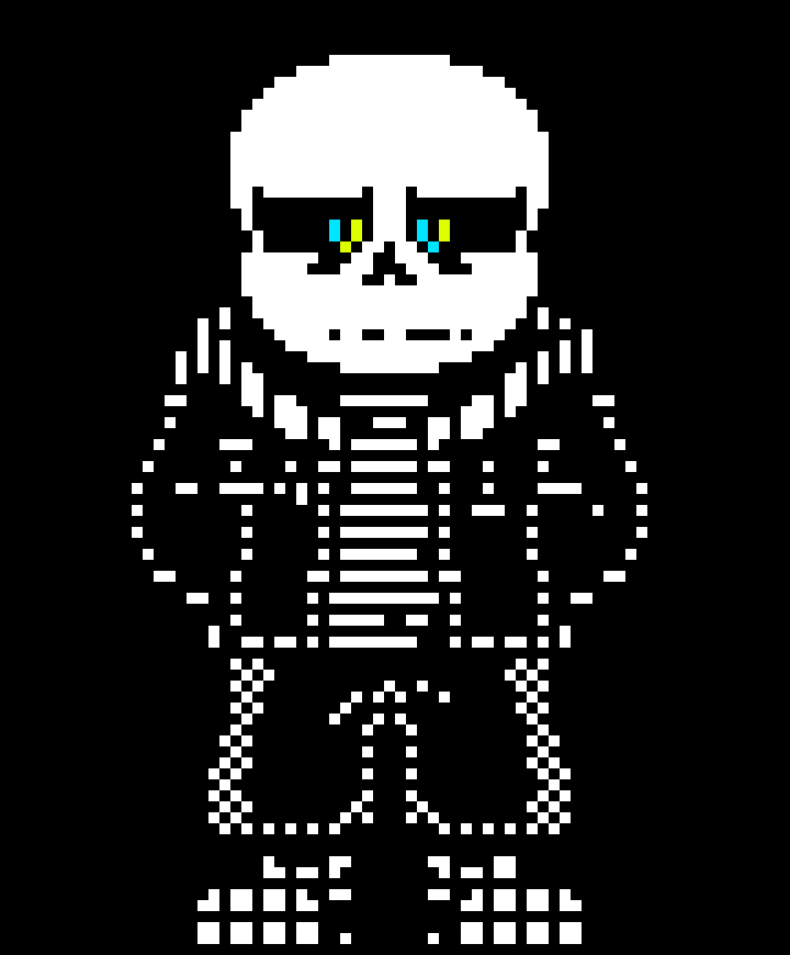 [2fbf6b] I completely redid sans for EOD (eyes of dust) where all the sans' are brothers and there is no papyrus or chara or any au sans that frisk takes the role of sans or reversed or whatever, but all the sans are a little different than their original counterparts