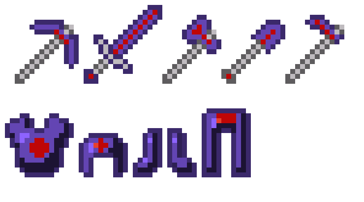 [9664c4] minecraft equipment of doom