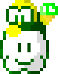 [95be89] -Yeets a 1-up, a Chris-