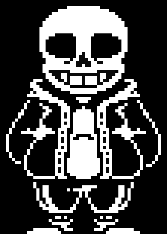 Sans would watch what was happening from a distance.. "Heh...nope..."