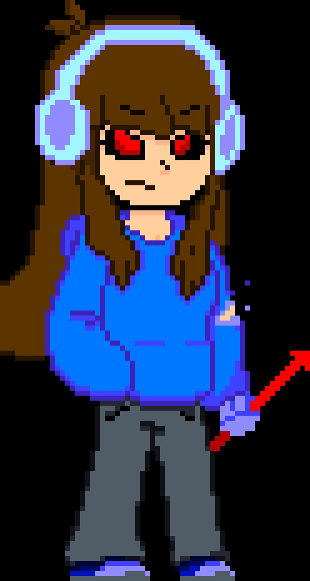 [62d4b6] dodges pashly but my hoodie and shirt get ripped from one arrow*....... :Syleaf