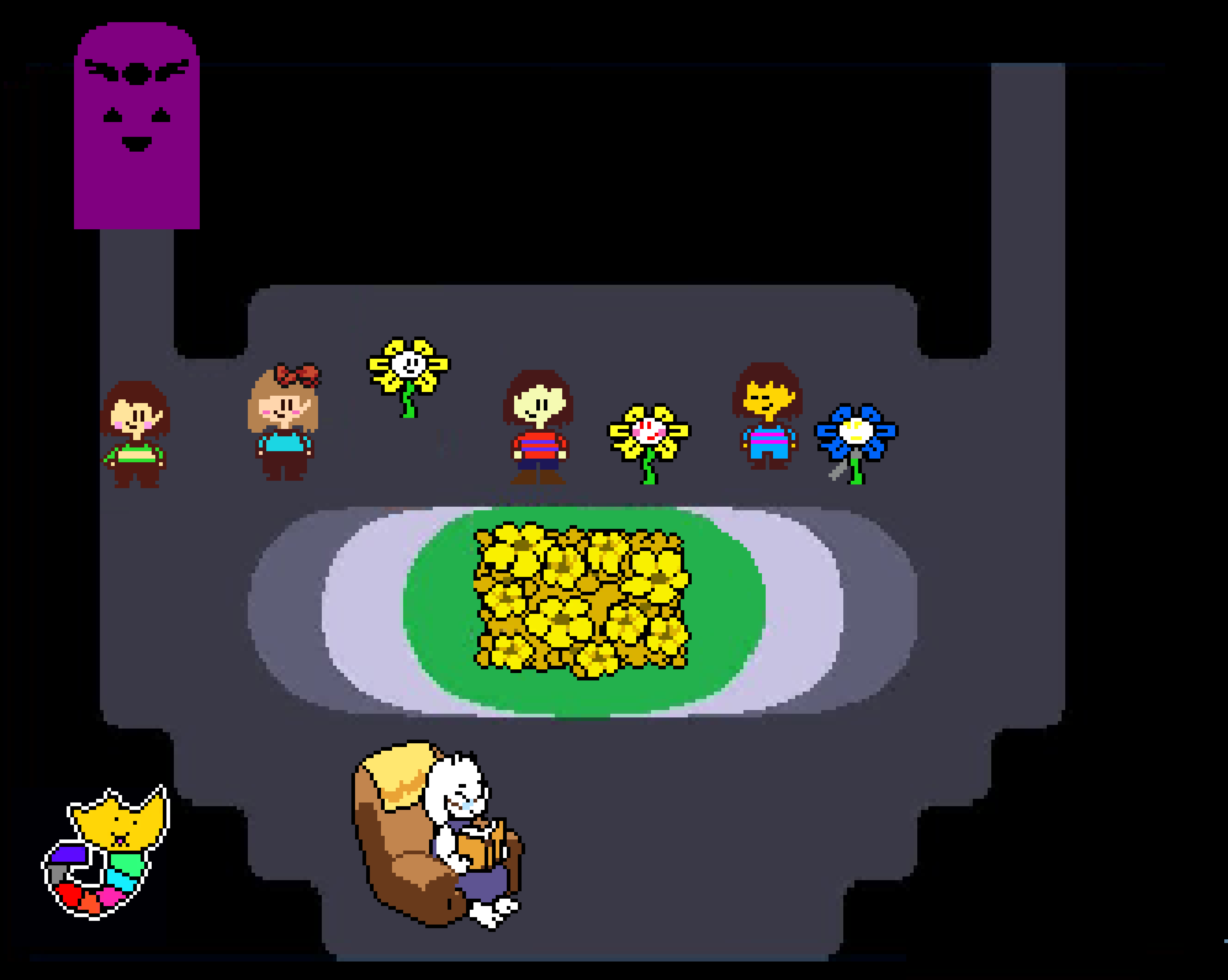[df715f] Hellspawntale Rebooted After Toriel Fight Pause Menu
