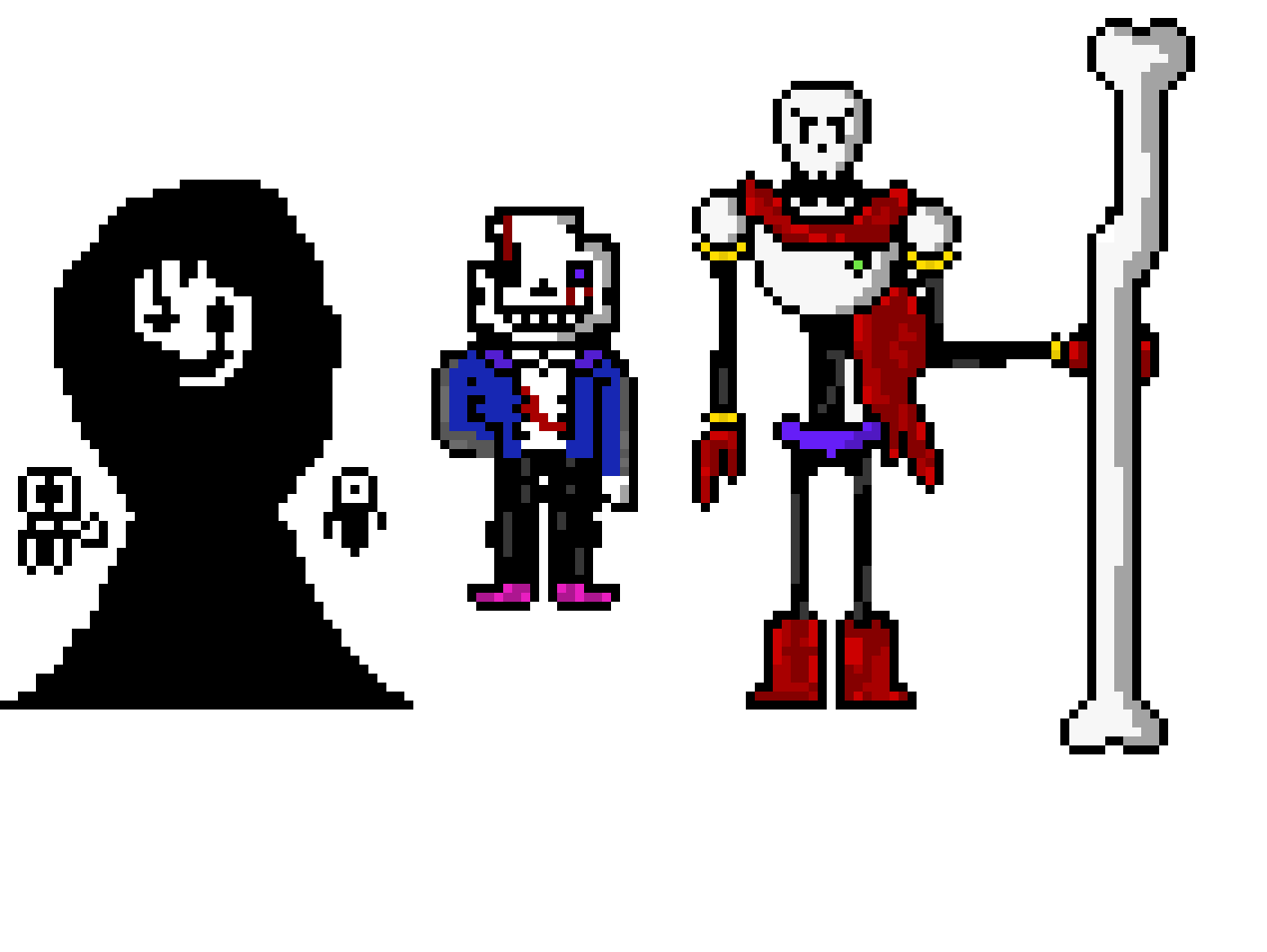 [9664c4] paps and sans gaster bloodlust