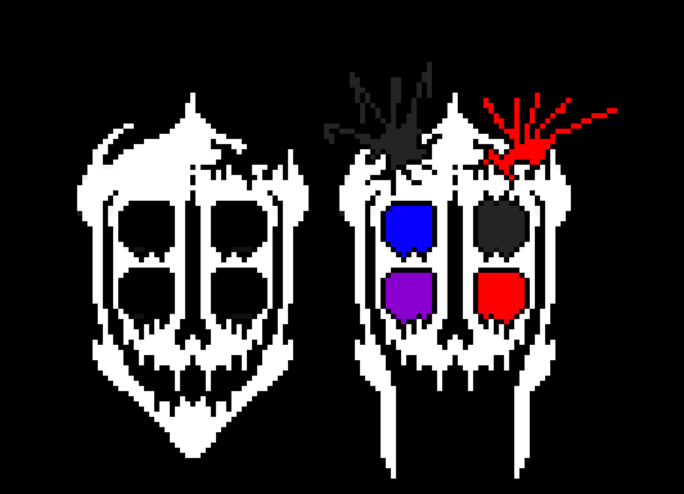 [e8cb42] funni Terror Gaster Blaster (yes Terror has integrity and hate but he just never uses it, only for emergencies)