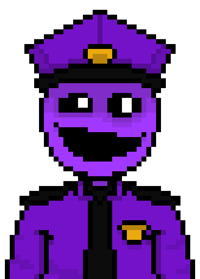 I just made a sprite sheet for Purple guy/William Afton/CEO of child murders