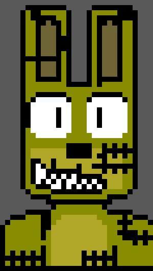[b9de0d] *he kicks his leg a bit to scare chris* - plushtrap