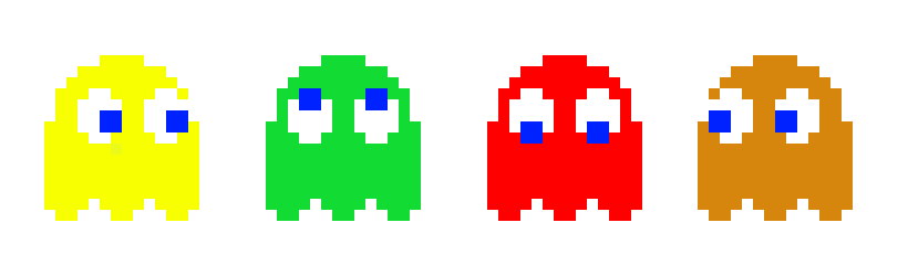 Pacman Ghosts