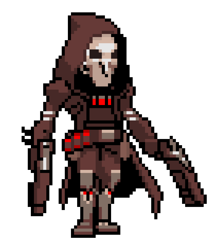 [9664c4] Reaper Pixel Art Spray