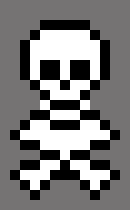 [9664c4] skull + crossbones