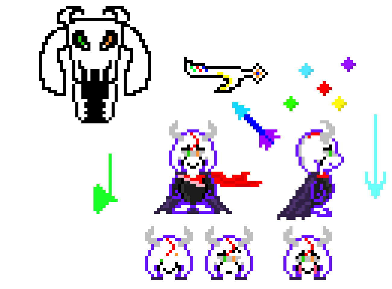 Asriel Dreemurr SD Nova reimagined/edited