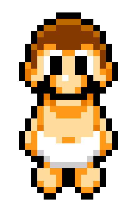 [9664c4] Mario in a towel