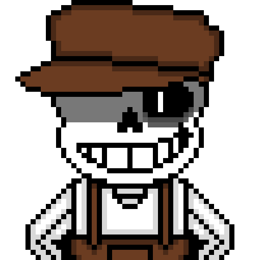 [606dfc] *walks towards VHS sans, dragging his feet*