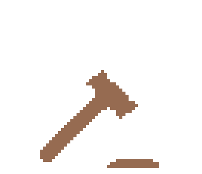 [9664c4] Pixel Gavel (no digital)