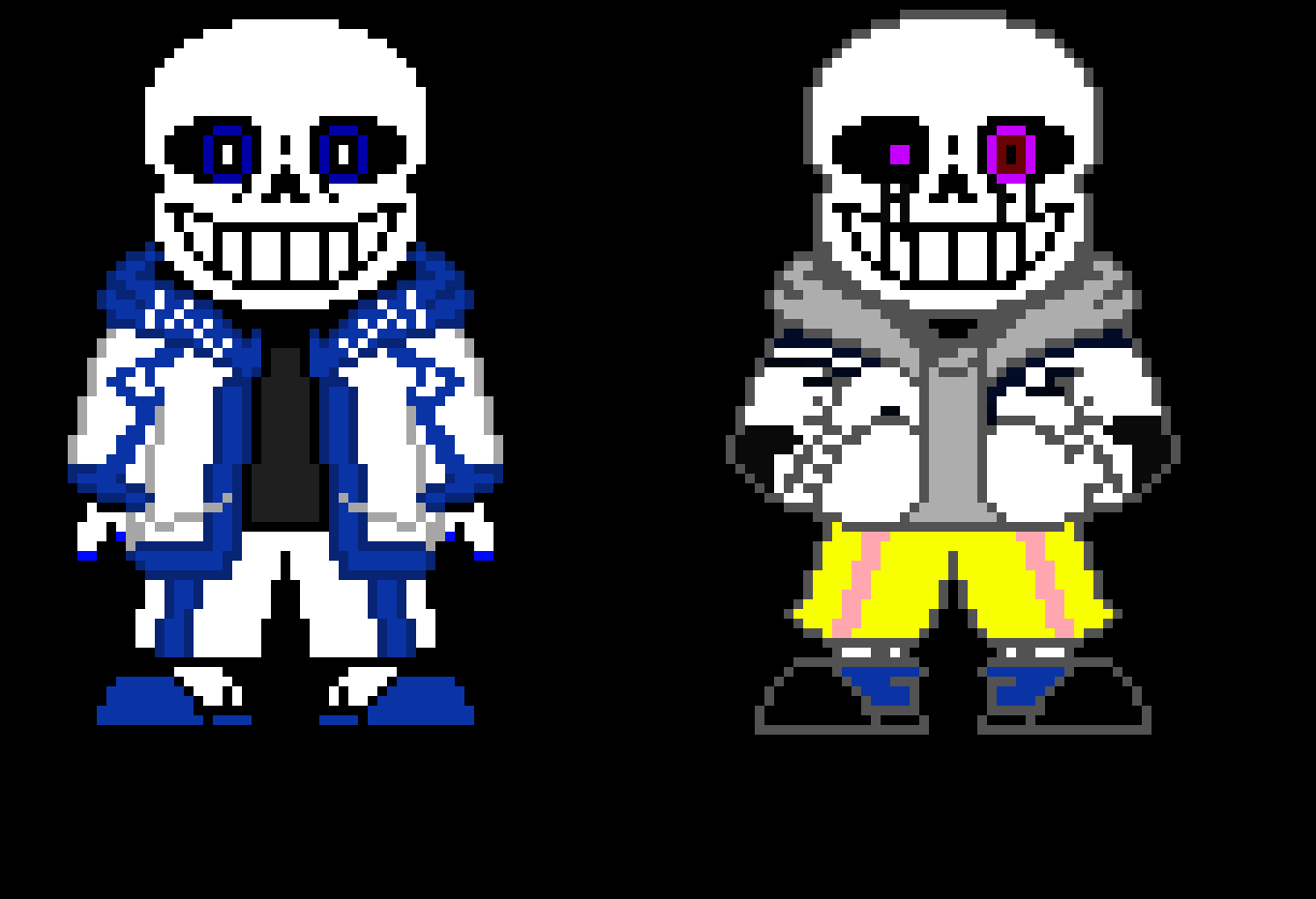 [d03b0d] Error 404 Sans (Not an Error anymore) And Error Sans ( Before becoming that error)