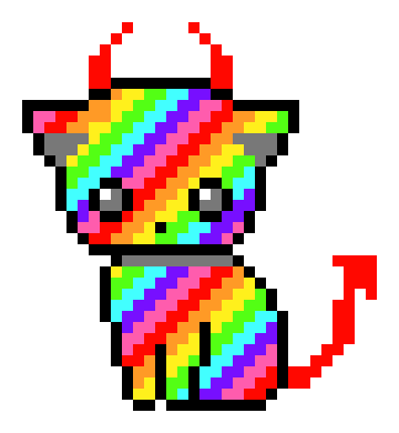 [9664c4] evil cat