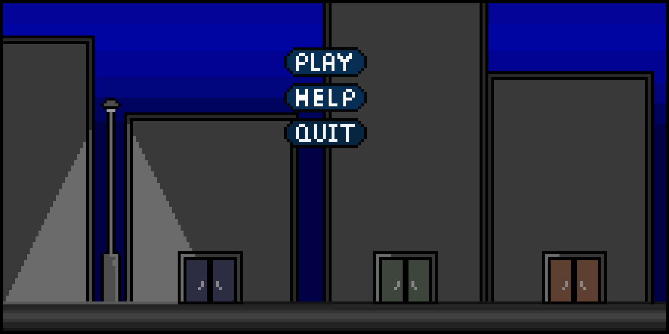 Kneed for battle title screen