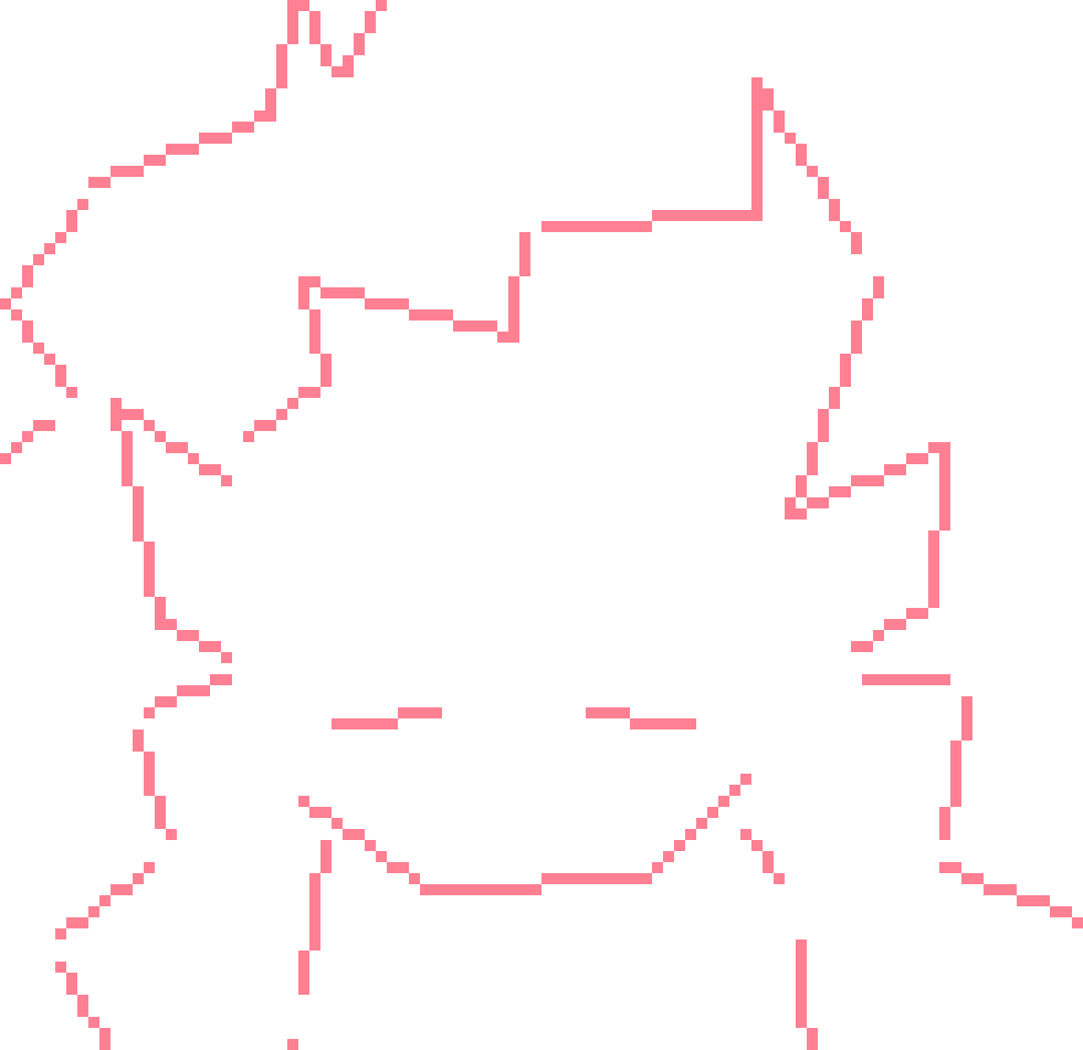 [402a02] i have a good amount of OC ideas that are just a bunch of stupid abstract things with like. idk evil mouthes. you know the ones. the jagged lips