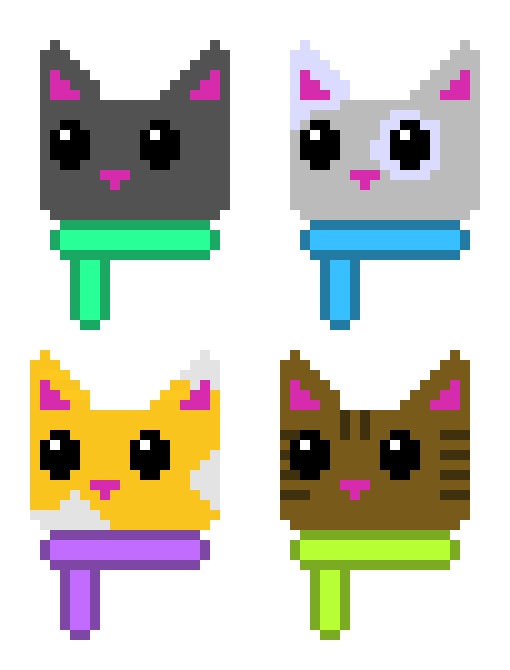 [9664c4] 4 Cat Adoptables