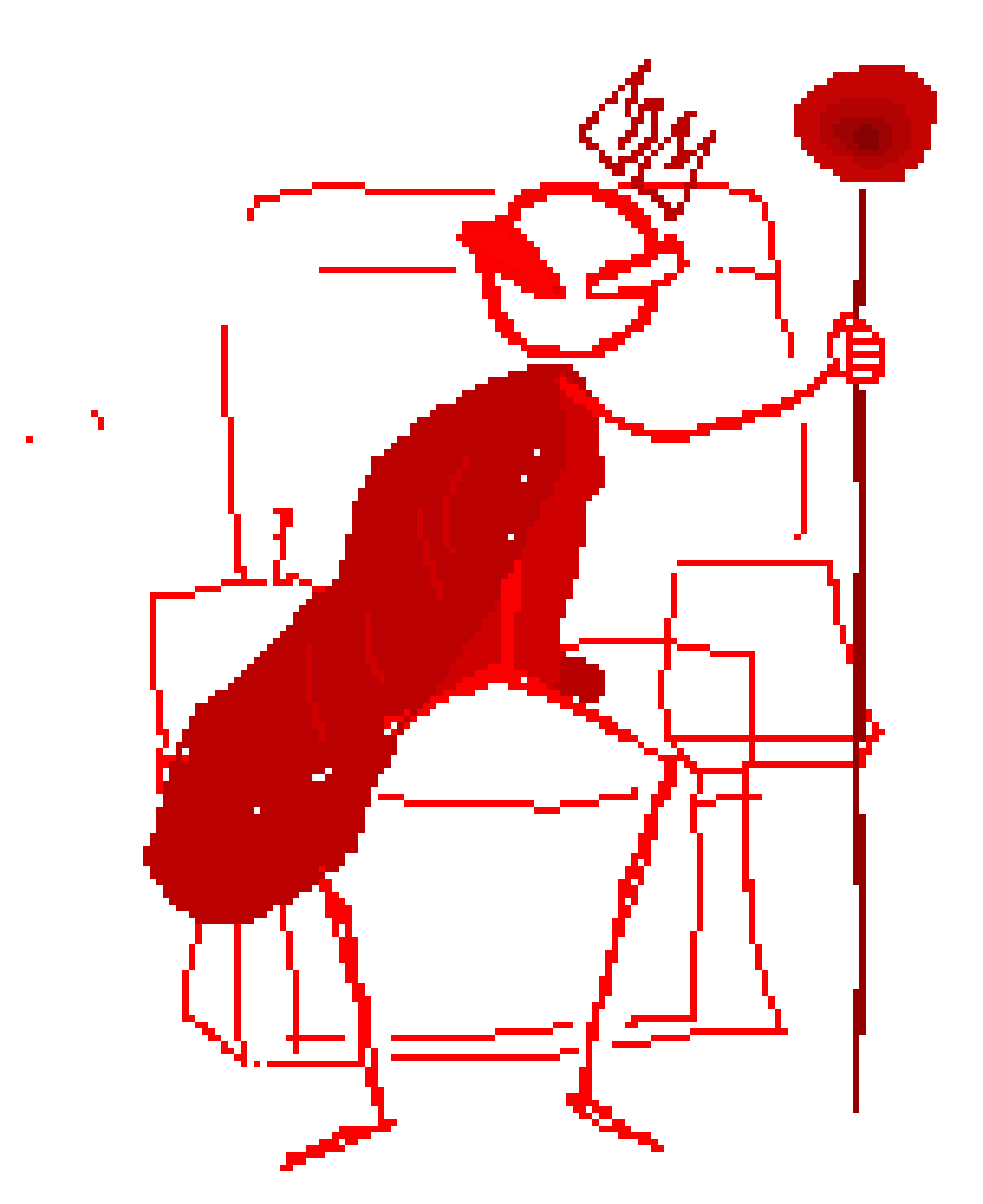 [07ebf5] You see, the throne i have made for this very handsome man is rather, "crude" any tips that might liberate my mind and shitty art.