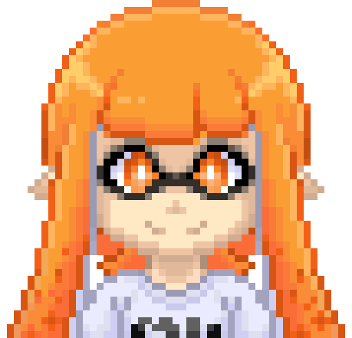 [9664c4] Chibi Inkling Girl Pixel
