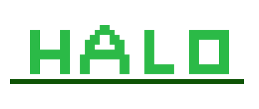[9664c4] halo text