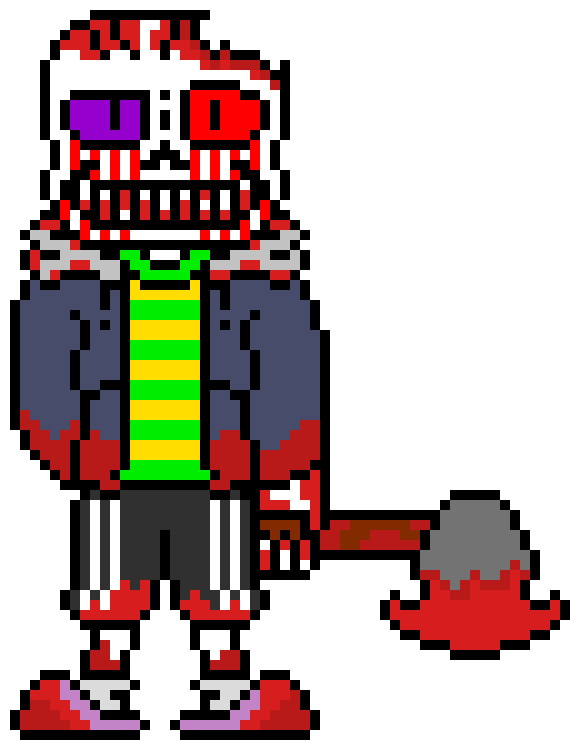 Jeroxal's Terror Sans (Right Side)
