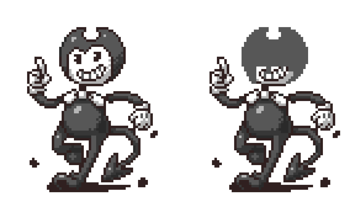 Bendy and the Ink Machine - Bendy and Monster Bendy