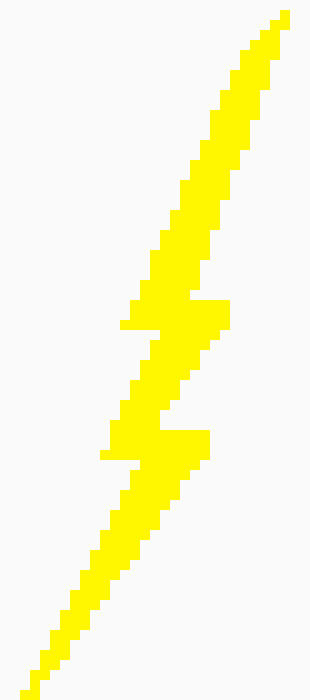 [e311f6] A lightning bolt