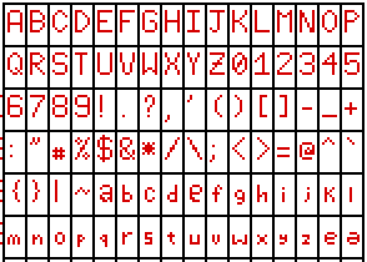 [52ee44] ascii design