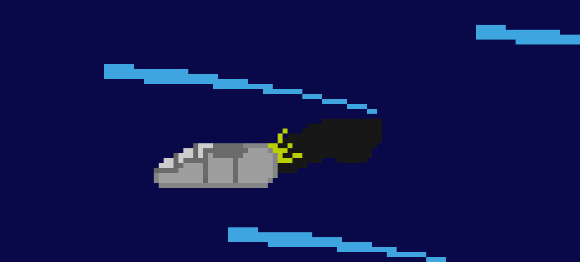 [a53442] (radio)"Im hit, Im(static)" *you hear a loud boom, looking up, you can see the pod rocket towards the mall, a massive trail of black smoke pouring from a gash in the pods back*