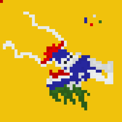 [8d5e3a] you could've picked option A, a mexican flag but NO, you had to choose B, the QING DYNASTY'S FLAG