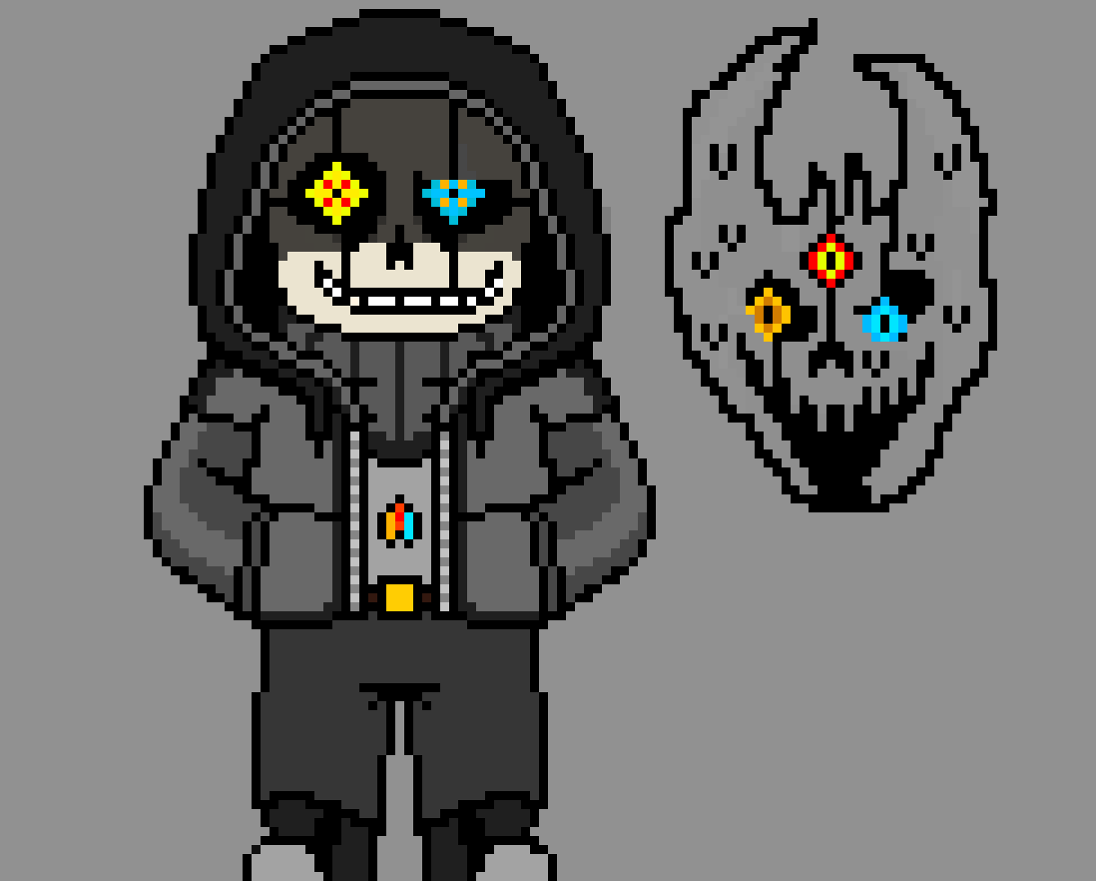[9664c4] Corrupted Underground(sans when he is being controlled by gaster