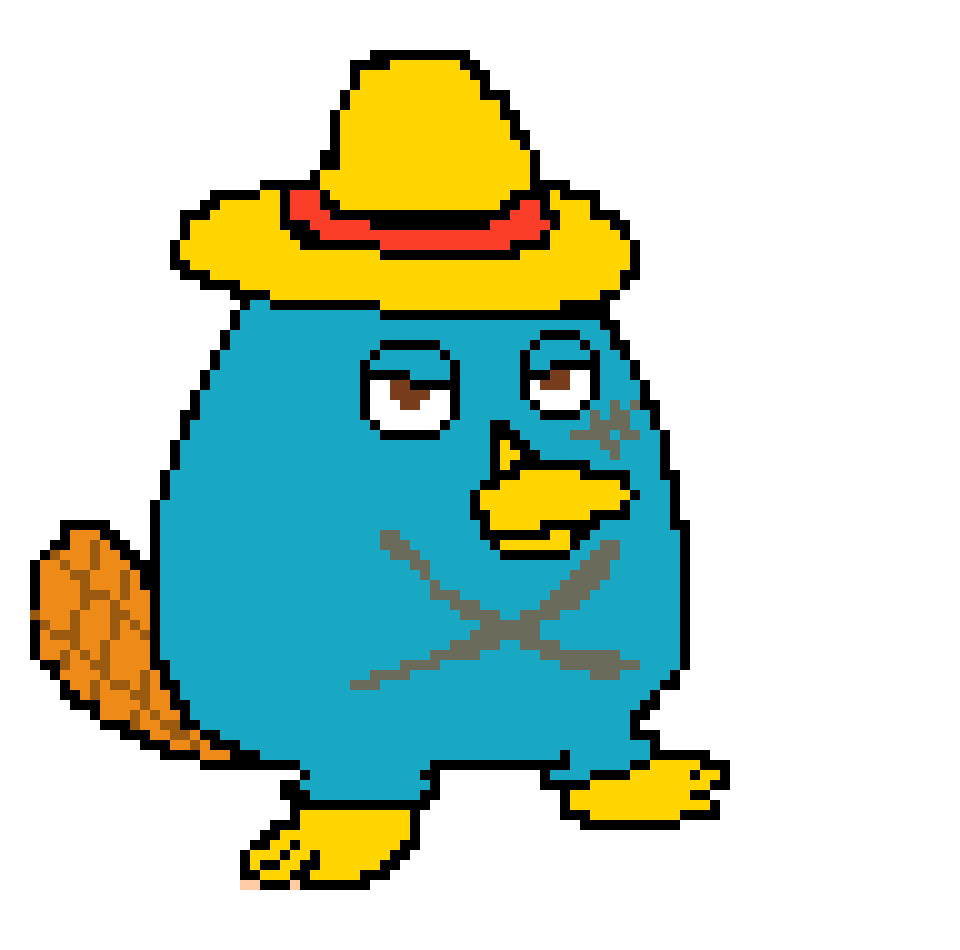 [d2e52e] Luffy the Platypus