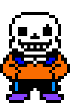 [f2b55a] Sans' shattered timeline! Sprite