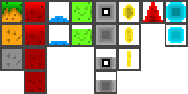 [f09d6a] Plaformer pixel art