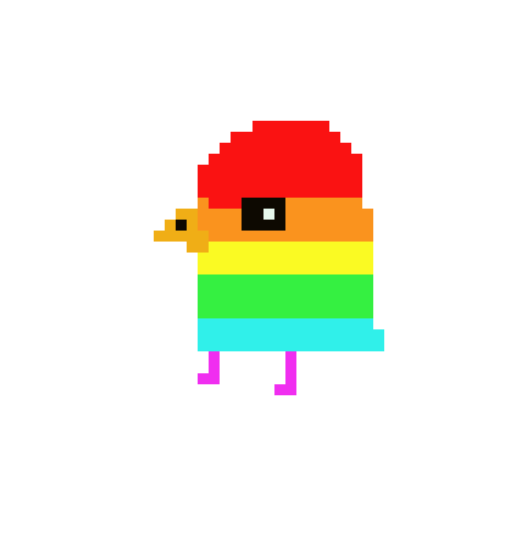 [703e27] Rainbow Bird
