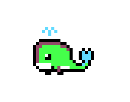 [e3be5b] Pixel Whale