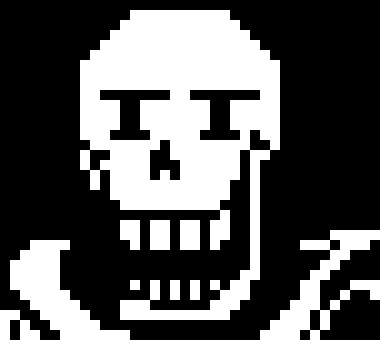 [acbc50] (in neutral and genocide he dusts and then dies after his head falls off)