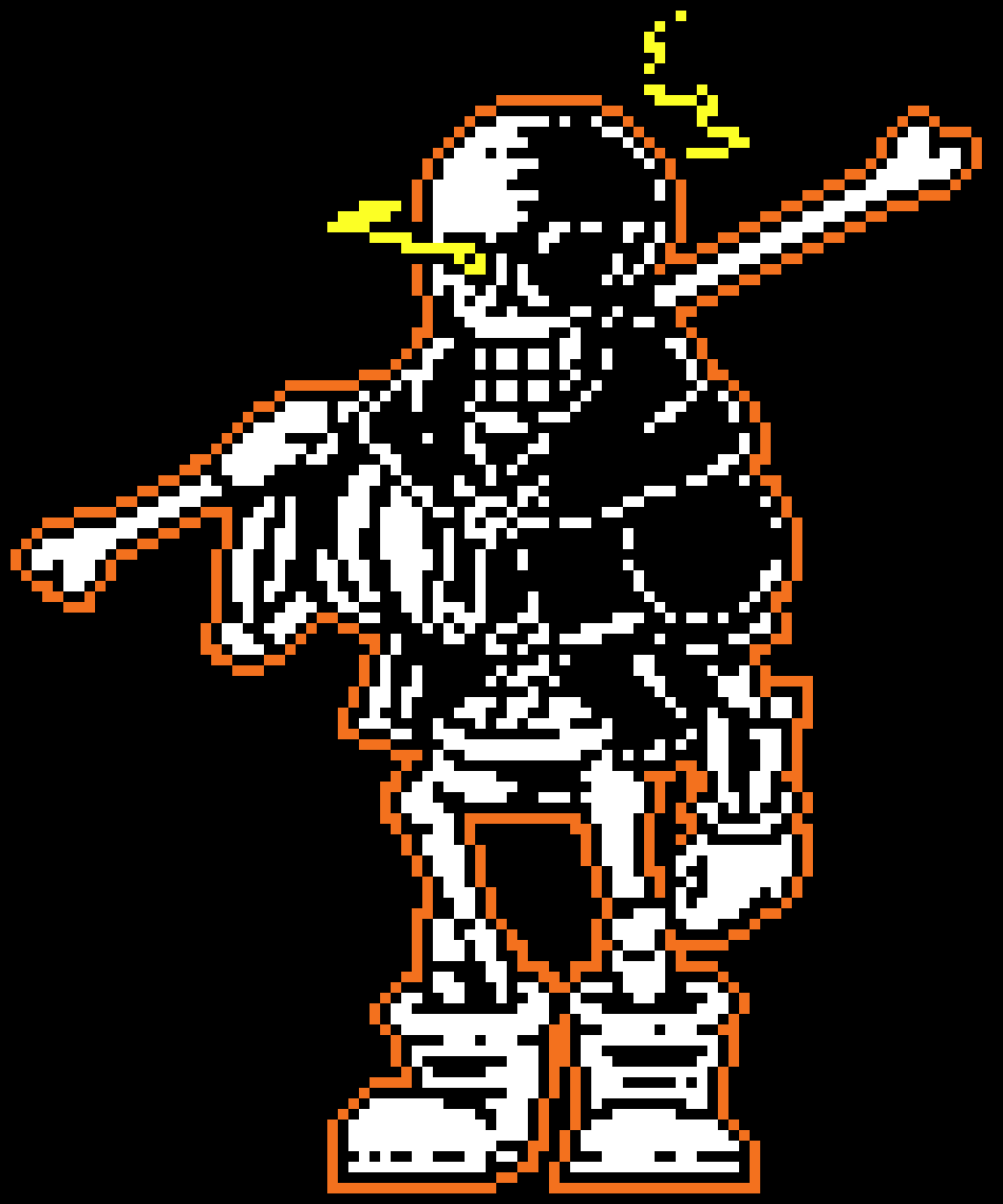 "Disbelief Papyrus - Hard mode : Blindness in the demon`s heart | -Terrie