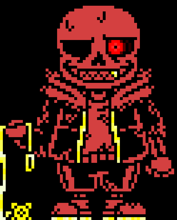 Oh no. Evil sans